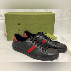 GUCCI Men's Ace Sneakers - Authentic